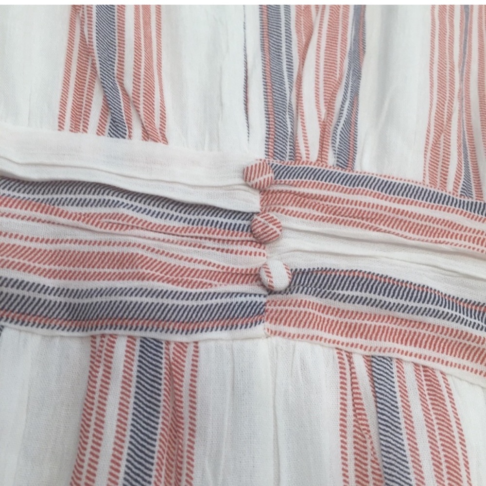 Vestique Hey sweetie bell bottom striped jumpsuit - Picture 6 of 14